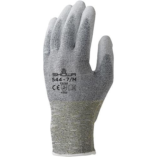 ショーワグローブ　No.544　簡易包装ケミスターパームFS　L　グレー　NO544-L10P　1パック（10双）（ご注文単位1パック）【直送品】