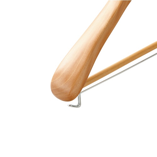 ニーズ 木製ハンガーS・STYLE Mサイズ スライドタイプ H-6430 1本(ご注文単位1本)【直送品】