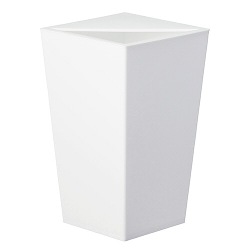 新輝合成　ユニード　カクス　角型　S-28　5.5L　ホワイト　DS-452-028-8　1個（ご注文単位1個）【直送品】