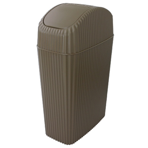 八幡化成　ウェイビー304　ミニスイングペール　4L　ブラウン　WB12-304BR　1個（ご注文単位1個）【直送品】