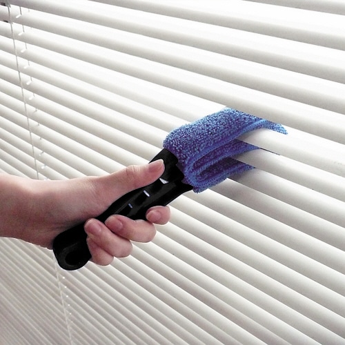 ティアイエス産業　ブラインドクリーナー　ブルー　1個（ご注文単位1個）【直送品】