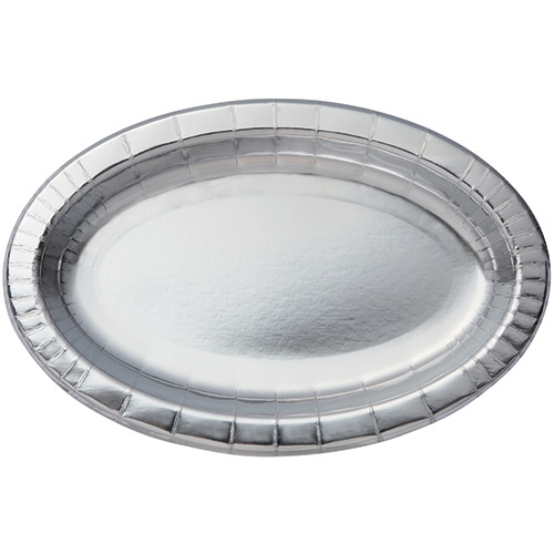 ペーパーウェア　アルミパーティープレート　PYS-36　1パック（20枚）（ご注文単位1パック）【直送品】