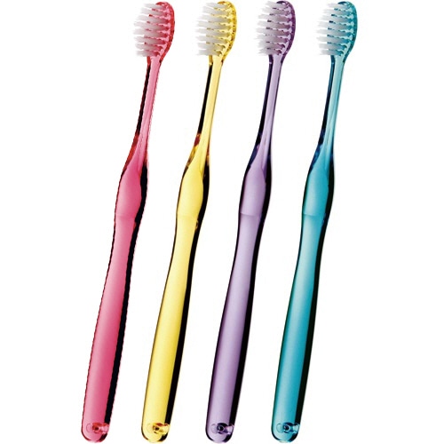 エビス メディフィットクリア 超先細毛ハブラシ やわらかめ B-190 1本(ご注文単位1本)【直送品】