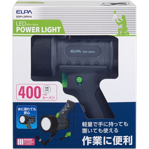 ELPA LEDパワーライト ホイッスル付ストラップ DOP-LSP010 1個(ご注文単位1個)【直送品】
