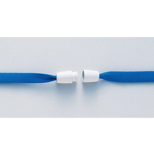 ライオン事務器　名札用ストラップ　レッド　N-7P　1本（ご注文単位1本）【直送品】