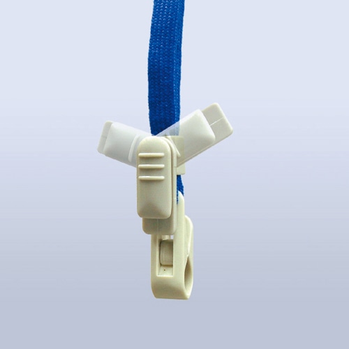 ライオン事務器　名札用ストラップ　グリーン　N-7P　1本（ご注文単位1本）【直送品】