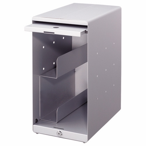 ライオン事務器　パーソナルボックス　A4タテ　W198×D274×H326mm　PB-20R　1台（ご注文単位1台）【直送品】