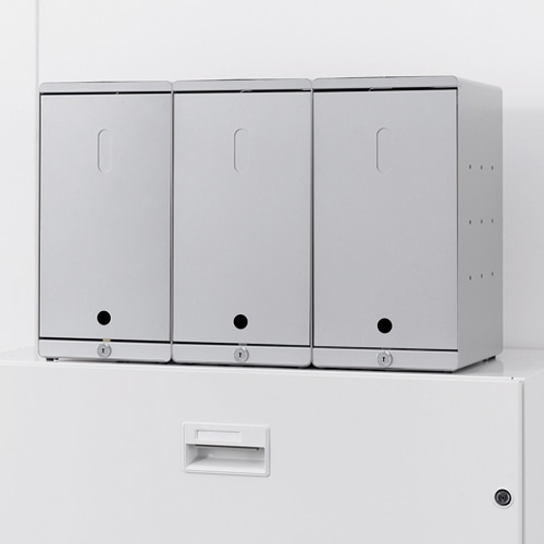 ライオン事務器 パーソナルボックス A4タテ W198×D274×H326mm PB-20R 1台(ご注文単位1台)【直送品】