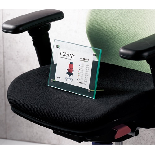 ライオン事務器 アクリルフレーム(組立式) A6判縦横兼用 AS-150G 1枚(ご注文単位1枚)【直送品】