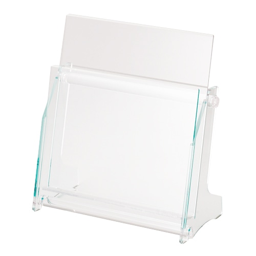 ライオン事務器　卓上パンフレットスタンド　アクリルフレーム　A4　1列1段　PS-111A　1個（ご注文単位1個）【直送品】