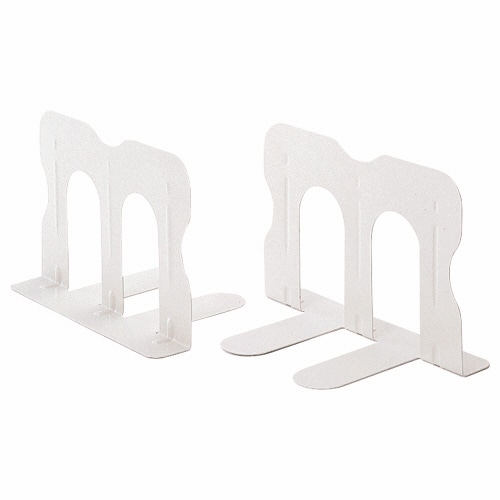 ライオン事務器　ブックエンド　ワイド　ライトグレー　NO.27　1組（2枚）（ご注文単位1組）【直送品】