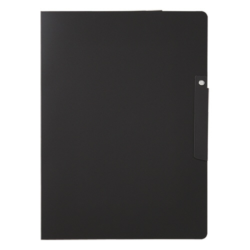 セキセイ　セパル　クリップインファイル　ダブル　A4（見開きA3）　ブラック　SEL-2888-60　1冊（ご注文単位1冊）【直送品】