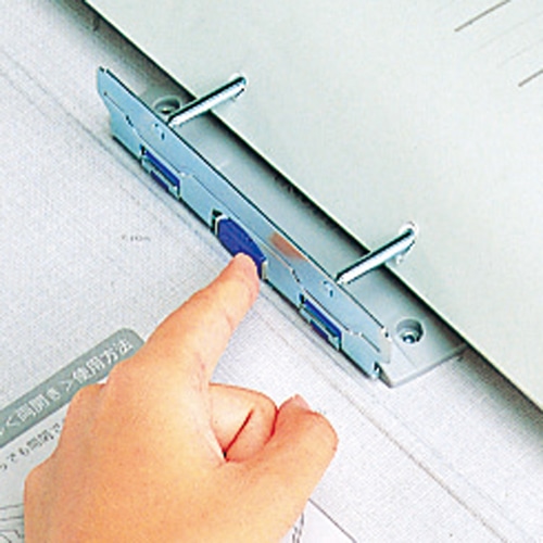 ライオン事務器 パイプ式ファイル(環境) 両開き B5タテ 600枚収容 60mmとじ 背幅81mm ブルー No.765RK 1冊(ご注文単位1冊)【直送品】