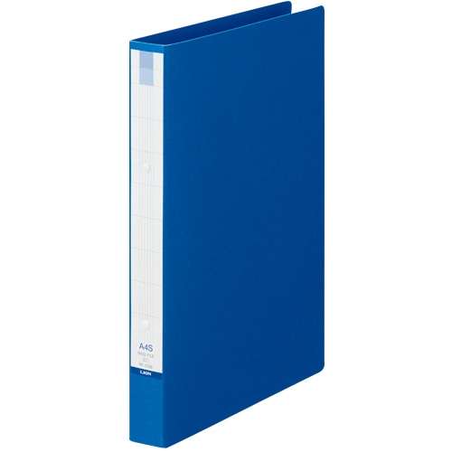 ライオン事務器　リングファイル　A4タテ　2穴　210枚収容　背幅35mm　ブルー　RF-103B　1冊（ご注文単位1冊）【直送品】