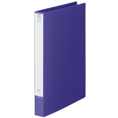 ライオン事務器　リングファイル　A4タテ　2穴　210枚収容　背幅35mm　バイオレット　RF-103B　1冊（ご注文単位1冊）【直送品】