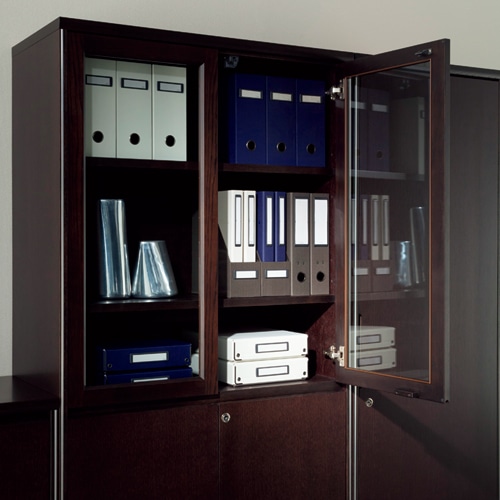 ライオン事務器 レバーアーチファイル(アコルデ) A4タテ 2穴 250枚収容 背幅51mm イエロー No.53CL 1冊(ご注文単位1冊)【直送品】