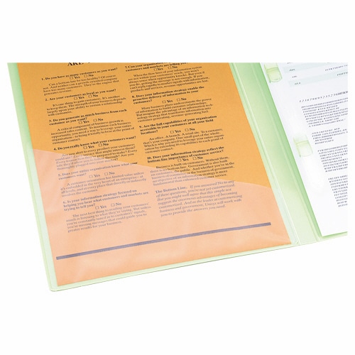 ライオン事務器　タックポケット　A4用　TP-A4S　1パック（2片）（ご注文単位1パック）【直送品】