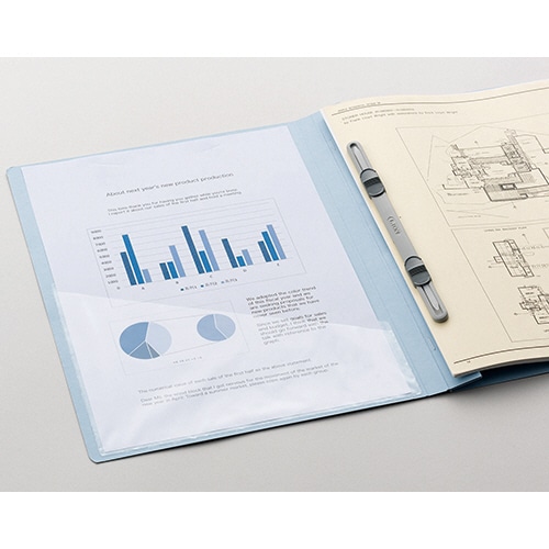 ライオン事務器 タックポケット A4用 TP-A4S 1パック(2片)(ご注文単位1パック)【直送品】