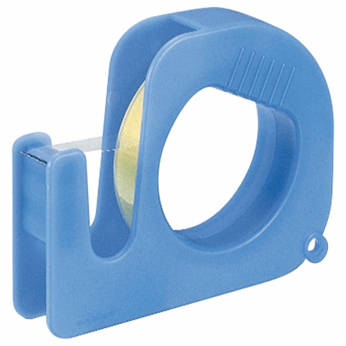 ライオン事務器　ハンディテープカッター　ブルー　テープ1巻付　CS-15HC　1個（ご注文単位1個）【直送品】