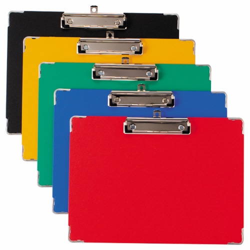 ライオン事務器 カラーボール用箋挟 クロス貼り A4ヨコ ブラック CS-121C 1枚(ご注文単位1枚)【直送品】