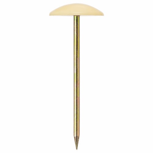 ライオン事務器 カーペットピン 針長さ34mm ベージュ CS-P21 1箱(30本)(ご注文単位1箱)【直送品】