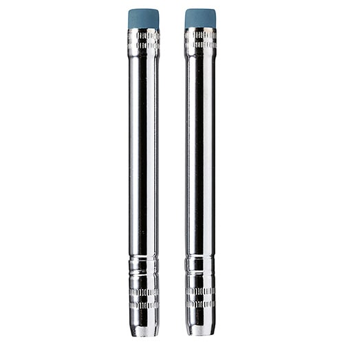 クツワ 補助軸(消しゴム付) RH018 1パック(2本)(ご注文単位1パック)【直送品】