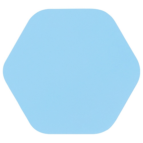 ライオン事務器 六角マグネットシート 4色パック (各色10枚) MS-640 1パック(40枚)(ご注文単位1パック)【直送品】