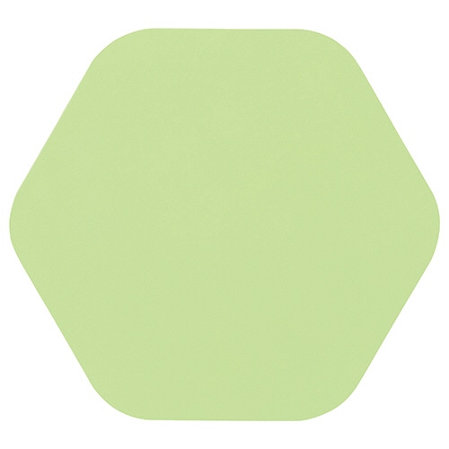 ライオン事務器 六角マグネットシート 4色パック (各色10枚) MS-640 1パック(40枚)(ご注文単位1パック)【直送品】