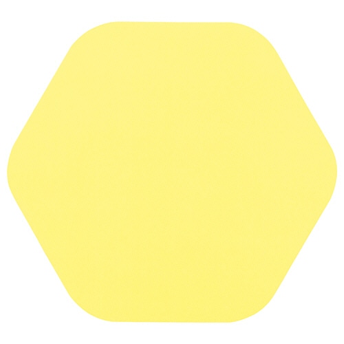 ライオン事務器 六角マグネットシート 4色パック (各色10枚) MS-640 1パック(40枚)(ご注文単位1パック)【直送品】