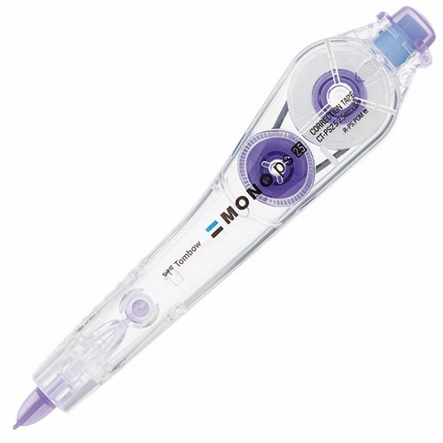 トンボ鉛筆　修正テープ　モノPS2.5　2.5mm幅×6m　紫　CT-PS2.5　1個（ご注文単位1個）【直送品】