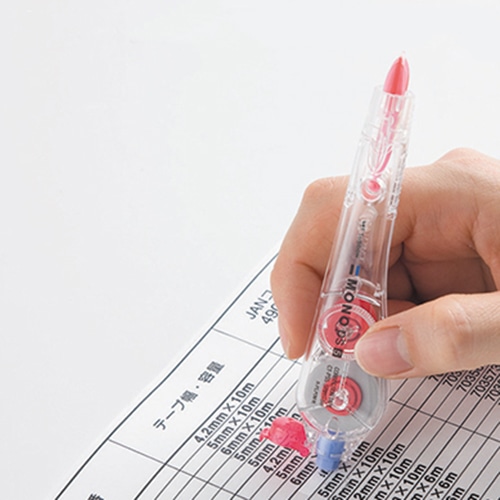 トンボ鉛筆 修正テープ モノPS2.5 2.5mm幅×6m 紫 CT-PS2.5 1個(ご注文単位1個)【直送品】