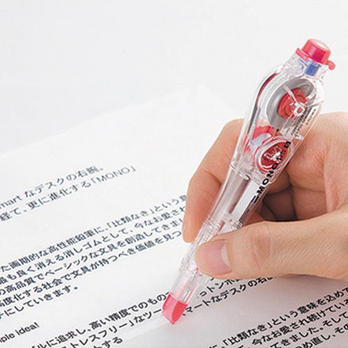 トンボ鉛筆 修正テープ モノPS4 4.2mm幅×6m 緑 CT-PS4 1個(ご注文単位1個)【直送品】