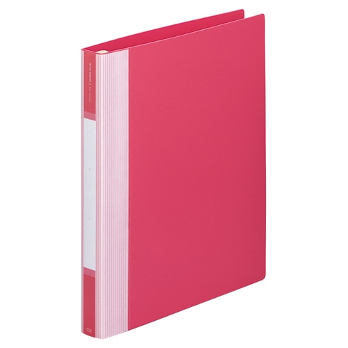 リヒトラブ　リクエスト　リフィルバインダーMTL　A4タテ　30穴　80枚収容　背幅35mm　赤　G3902-3　1冊（ご注文単位1冊）【直送品】