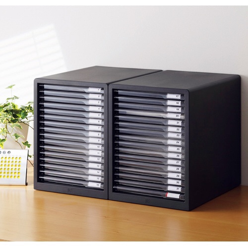 アイリスオーヤマ レターケース A4タテ スリム16段 ライトグレー L-16SSR 1台(ご注文単位1台)【直送品】