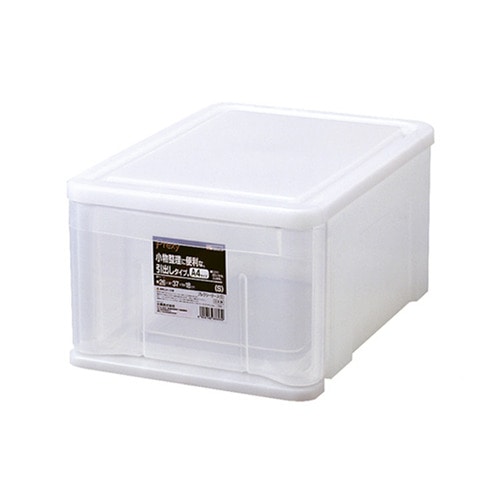 天馬　プレクシーケース　S　W260×D370×H180mm　クリアナチュラル　1個（ご注文単位1個）【直送品】