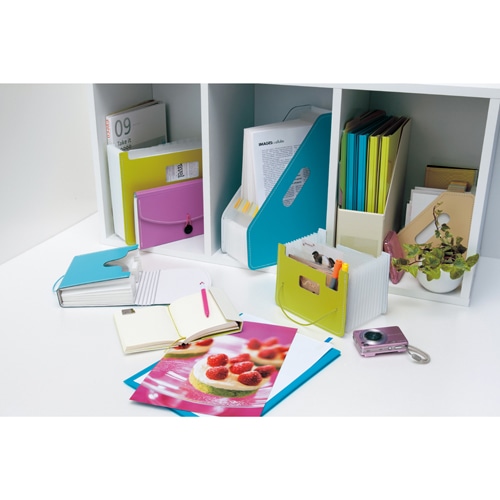 セキセイ パピエリ ドキュメントスタンド A4ワイドヨコ 12仕切り13ポケット クリーム FB-2380-52 1個(ご注文単位1個)【直送品】