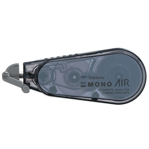 トンボ鉛筆　修正テープ　モノエアー5C　5mm幅×10m　ダークグレー　CT-CA5C74　1個（ご注文単位1個）【直送品】
