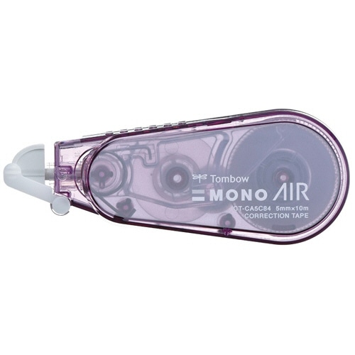 トンボ鉛筆 修正テープ モノエアー5C 5mm幅×10m モーブピンク CT-CA5C84 1個(ご注文単位1個)【直送品】