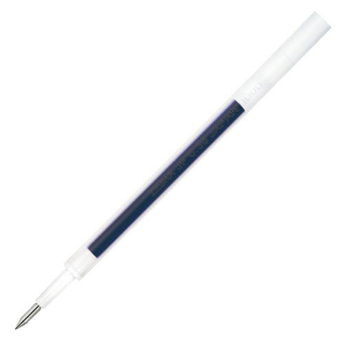 ゼブラ ジェルボールペン替芯 JF-0.38芯 青 サラサ用 RJF38-BL 1本(ご注文単位1本)【直送品】