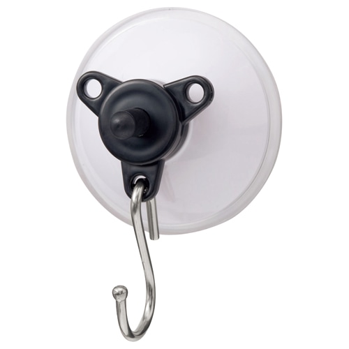 アイテック 真空吸盤フック スーパーホワイトタコ 耐荷重8kg KTC-2 1個(ご注文単位1個)【直送品】