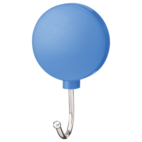 ミツヤ カラーマグネットフック 耐荷重約1kg 青 ME-PMHSK-BU 1個(ご注文単位1個)【直送品】