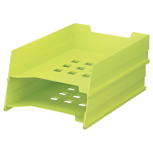 リヒトラブ マルチレタートレー A4タテ 乳白 A-7300-1 1組(2個)(ご注文単位1組)【直送品】