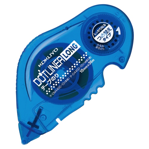 コクヨ　テープのり　ドットライナーロング　しっかり貼るタイプ　つめ替え用　10mm×36m　タ-D4400-10　1個（ご注文単位1個）【直送品】