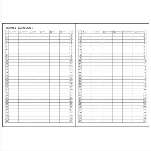 コクヨ キャンパスダイアリー(フリータイプ) A5 24枚 ニ-CF103N 1冊(ご注文単位1冊)【直送品】
