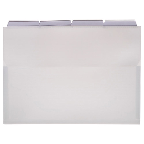 ライオン事務器　PPポケットホルダー（エール）　A4　透明　マチ付　PH-42A-T　1パック（4冊）（ご注文単位1パック）【直送品】