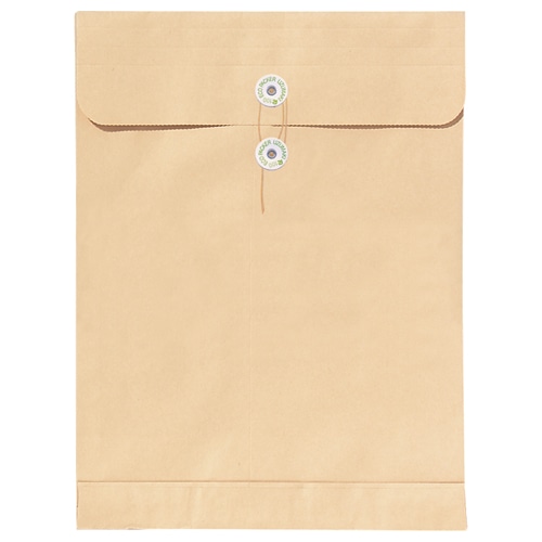 菅公工業　再生紙クラフト　エコパッカー　角0　120g／m2　ホ039　1パック（10枚）（ご注文単位1パック）【直送品】