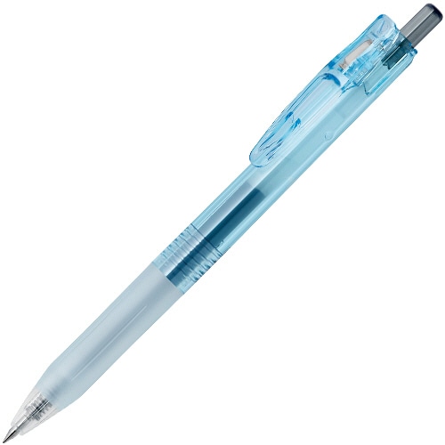 ゼブラ ジェルボールペン バイオチューブ搭載サラサクリップ 0.5mm 黒 (軸色:アースブルー) BI-JJ15-EB 1本(ご注文単位1本)【直送品】