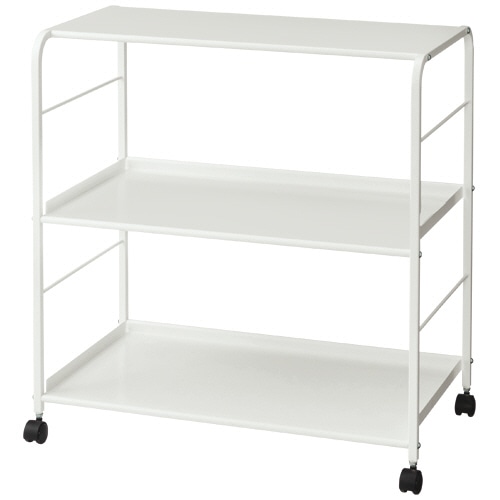 トヨダプロダクツ　アンダーラック　2段　天板付　ホワイト　UD-600　1台（ご注文単位1台）【直送品】