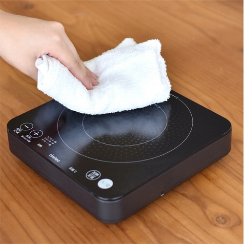 ドリテック IHクッカー ピッコリーノ 1000W ブラック DI-217BK 1台(ご注文単位1台)【直送品】