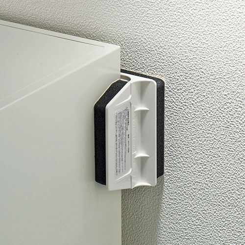 不二ラテックス T型固定式不動王 ホワイト FFT-009 1パック(2個)(ご注文単位1パック)【直送品】